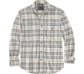 Carhartt Midweight Flannel Plaid Camisa - Beige (2XL)