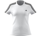 Camiseta de mujer adidas Essentials Slim 3-Bandes