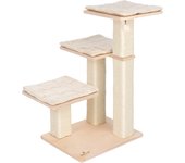 Rascador Natural Paradise Orchid S para gatos - Crema