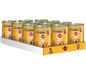 Pedigree Classic 24 x 400 g comida húmeda para perros - Junior - Ave y arroz
