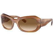 Rayban Gafas De Sol Ray-Ban Beate Rb 2212 140351 Marrón A Rayas