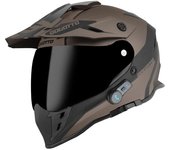 Bogotto H331 BT Tour EVO Bluetooth Casco de enduro - Negro Marrón