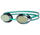 Gafas de natación zoggs racer titanium verde/negro