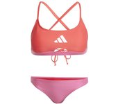 Bikini de natación adidas x-back cb bik mujer rosa