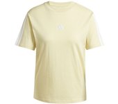 Camiseta adidas 3bandas sj mujer azul menta/blanco