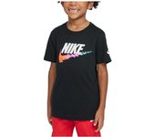 Camiseta nike nike brandmark swoosh tee niño negro