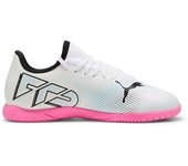 Zapatillas de fútbol sala puma future 7 play infantil blanco