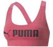 Sujetador deportivo puma mid impact fit mujer pink