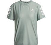 Camiseta de running adidas own the run mujer verde