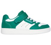 Zapatillas skechers quick street niño verde/blanco