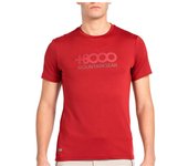 Camiseta de montaña + 8000 pipe cereza vigore hombre