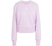 Sudadera adidas all szn french terry sw mujer lila