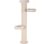 Poste Rascador Natural Paradise Jasmine XXL para gatos - Crema