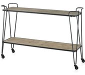 GEESE HOME Consola madera de abeto y hierro