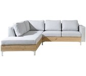 Muebles.es Sofá rinconero gris 212x81x236cm