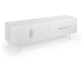Pondecor Mueble de TV acabado blanco mate