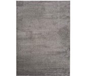 Atticgo Alfombra lisa en gris 200x290 cm