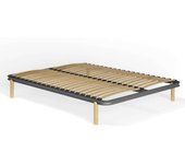 ID Kids Somier con patas gris 120x190 cm