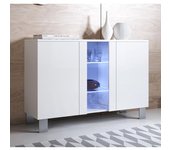 Aparador Luke A1 Blanco con Patas (120x82cm)