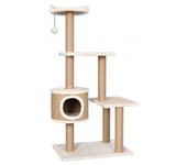 vidaXL Árbol Para Gatos Con Poste Rascador 123 Cm Hierba Marina