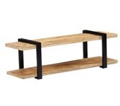 vidaXL Mueble Para La Tv De Madera Maciza De Mango 130x40x40 Cm