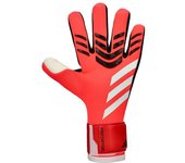 Adidas - Guantes de portero Predator League, Unisex, Lucid red-Black-White, 8,5