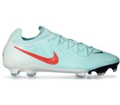 Nike - Bota de fútbol Phantom GX II Pro FG, Unisex, Mint-Atomic Red-Off Noir, 9,5 USA