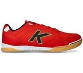 Kelme - Zapatilla de fútbol sala Precision, Unisex, Rojo-Negro, 5,5 USA