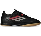 Adidas - Zapatilla de fútbol sala F50 League IN, Unisex, Core Black-Iron Met-Lucid Red, 11 UK