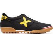Munich - Bota de fútbol Gresca Genius Turf, Unisex, Black, 42