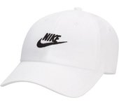 Nike - Gorra Club Fly Futura Wash, Unisex, White-Black, S/M