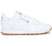 Reebok - Zapatilla Classic Leather, Hombre, White, 39