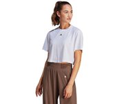 Adidas - Camiseta Training Mujer, Mujer, White, L