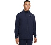 Nike - Sudadera Dri-Fit, Hombre, Obsidian-White, L