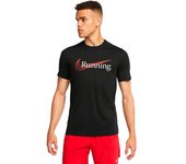 Nike - Camiseta Dri-FIT Heritage, Hombre, Black, M