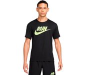 Nike - Camiseta Run Energy Miler, Hombre, Black, M