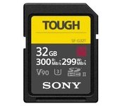 Tarjeta de memoria SD UHS-II Sony serie SF-G Tough 300Mb/s 32gb