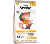 Dibaq Sense Gato Adult Hairball Grain Free Pato y Pavo 2 x 6 kg
