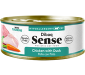 Dibaq Sense Gato Adult Grain Free Pollo con Pato Latas 12 x 70 gr