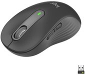 Logitech Signature M650 L Ratón Óptico Inalámbrico 2000DPI Gris