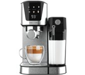 Cecotec Power Espresso 20 Cream Cafetera Semiautomática Con Pantalla Táctil Inox
