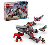 Lego Marvel Capitán América Vs. Hulk: Avión De Juguete Para Niños De 8+ Años 76292