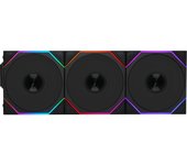 Lian Li UNI FAN TL 120 Wireless Pack Triple Ventilador Suplementario 120mm Negro