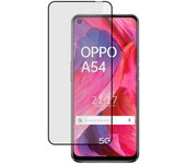 Ksix Full Glue Protector Cristal Templado Negro 2.5D para Oppo A54 5G