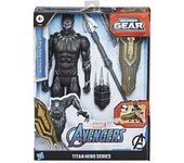 Hasbro Original Titan Hero Series Marvel Avengers Black Panther y Accesorios Figura