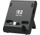 Sistema de carga Hori Dual USB PlayStand para Nintendo Switch 2 negro alámbrico