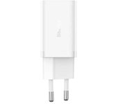 Cargador Baseus GAN5 Pro 40W Dual USB-C Carga Rápida Protección Avanzada Blanco