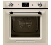 Horno eléctrico Smeg Victoria SF6905P1 68L Crema con sistema pirolítico y vapor