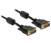 Cable Delock 83189 DVI-D Dual-Link 1m St/St Transferencia Digital Audio y Vídeo