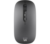 Ewent EW3207 Advanced Copilot Ratón Óptico Inalámbrico Bluetooth 1600 DPI Negro